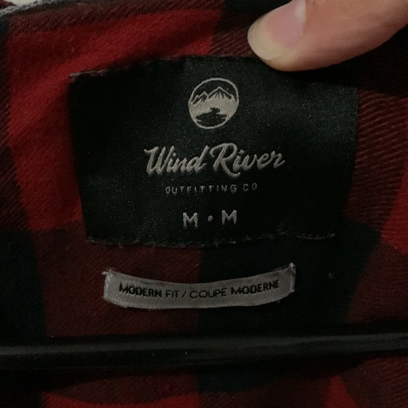 Wind River mens medium plaid jacket - Picture 2 of 2